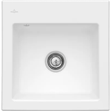 Villeroy & Boch Subway 50 S stone white + Excenterbetätigung + Lochbohrungen 2 + 3