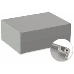POLLIN, ABS Gehäuse, 300 x 230 x 110 mm, IP65, Lichtgrau