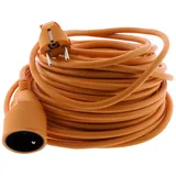Zenitech Verlängerungskabel Ho5vv-f 3g1,5mm2 Orange Länge 25 Meter
