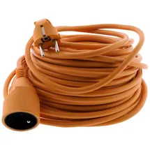 Zenitech Verlängerungskabel Ho5vv-f 3g1,5mm2 Orange Länge 25 Meter