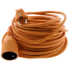 Zenitech Verlängerungskabel Ho5vv-f 3g1,5mm2 Orange Länge 25 Meter