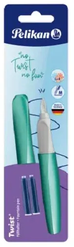Pelikan 820172 Füllfederhalter Kartuschenfüllsystem Türkis 1 Stück(e)