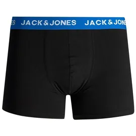 JACK & JONES JACHUEY TRUNKS Schwarz/Rot/Blau/Petrol XL 10er Pack