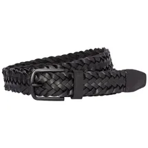 CAMEL ACTIVE Flechtgürtel aus Leder grau 115
