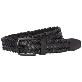 CAMEL ACTIVE Flechtgürtel aus Leder grau 115