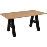 MID.YOU Finori Granada 80A Auszugtisch/ArtisanOak/Schwarz