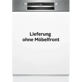Bosch Serie 4 SMI4ETS08E Einbau-Geschirrspüler (teilintegrierbar, 598 mm breit, Edelstahl)