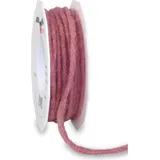 Präsent Kordel aus Wolle Elbe matt rosé 5,0 mm x 15,0 m