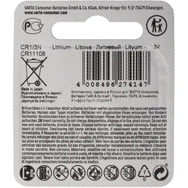 Varta Photobatterie CR1/3N 1 St.