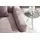 KAWOLA Relaxsessel CARA Feincord 80 x 80 x 100 cm Rosa mit Kissen