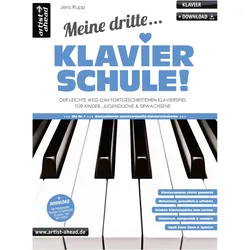 Artist Ahead Meine dritte Klavierschule! - Jens Rupp - Lehrbuch