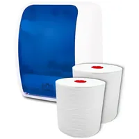 Blanc HYGIENIC SET: Handtuchrollenspender SENSOR, berührungslos, Blanc Cosmos verschied.