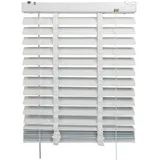 LIEDECO Aluminium-Jalousie Lamellen 50mm (80x175cm) weiß