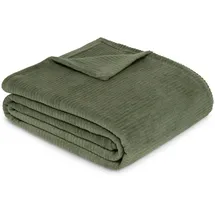 IBENA Cordoba Kuscheldecke 150 x 200 cm Grün