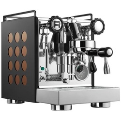 Rocket Espresso Druckbrüh-Kaffeemaschine Kaffeemaschine Rocket Espresso Appartamento Black/Copper schwarz