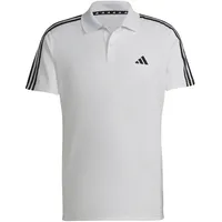 Adidas Train Essentials Piqué Training Poloshirt Herren IB8109 - white/black XXL