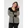 KAFFE CURVE KClizzy Strickjacke Schwarz/Weiß M