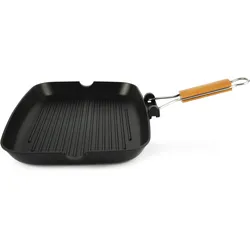 Excelsa Steakhaus Grigliosa Aluminium 46x9,5x35 cm Schwarz