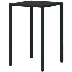 Outdoor Stehtisch Quatris 70x70x110 cm schwarz