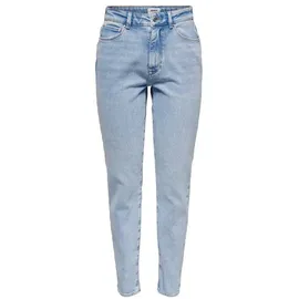 Only 7/8-Jeans Straight Fit Blau 29