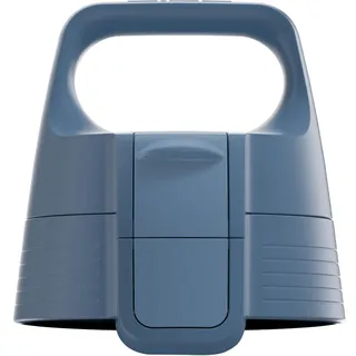Sigg WMB ONE Top 2 Deep Blue Verschluss (One Size), Ersatzteil Trinkflasche, einhändig bedienbarer & auslaufsicherer Verschluss