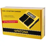 PATONA Dual LCD USB Ladegerät für Nikon EN-EL15