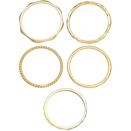 Elli Ring 925 Sterling Silber Geo, Ring Set in gold, | Gr.: 60