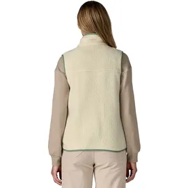 Patagonia Retro Pile Fleeceweste - Natural w/Ellwood Green