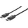 Manhattan USB-C 0,5 m Schwarz