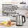 Braun PurShine WK 1500 edelstahl/schwarz
