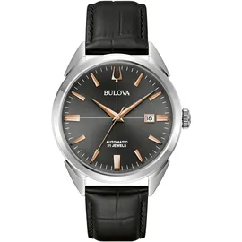 BULOVA Automatikuhr 96B422 Leder 42 mm 96B422