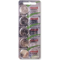 Maxell CR2025 (1 Stk., CR2025, 170 mAh), Batterien + Akkus