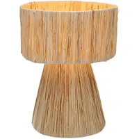 GURU-SHOP Tischlampe handgemacht aus Naturmaterial - Florida 2