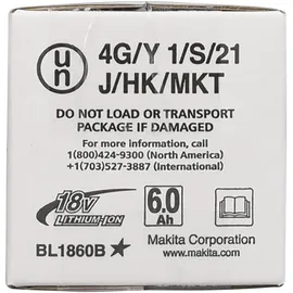 Makita BL1860B 18 V Li-Ion 6,0 Ah 197422-4