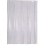 RIDDER Duschvorhang Folie Brillant transparent 120x200 cm