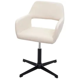 MCW Esszimmerstuhl A50 IV Kunstleder creme schwarz