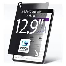 Startech StarTech.com 4-Way Privacy Screen for 12.9-inch iPad Pro, 3rd Gen and Up, Portrait/Landscape, Touch-Enabled, +/- 30 Deg. View