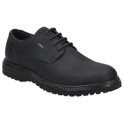 Schnürschuh JOSEF SEIBEL "Erroll 50", Herren, Gr. 44, schwarz, Leder, casual, Schuhe, Freizeitschuh, Halbschuh in Schuhweite G