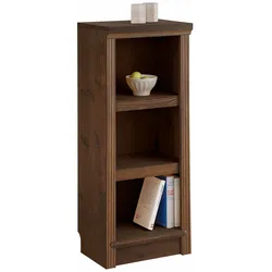 Standregal HOME AFFAIRE "Soeren Stege", braun (dunkelbraun), H:97cm, Regale, Aus massiver Kiefer, Maße (B/T/H): 40/29/97 cm