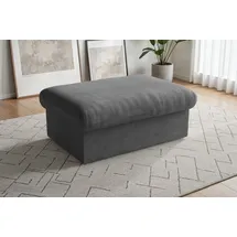 sit&more Polsterhocker Moreno 90 x 43 x 60 cm Grau