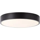 Brilliant LED Deckenleuchte Slimline Wand- und Deckenleuchte, 33 cm, 2400 lm, 3000 K, schwarz/weiß - Weiß