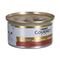 Purina Gourmet Gold Katzennassfutter Rindfleisch Mousse 85G