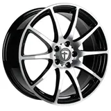Tomason TN1 Flow 9,0 x 20 5 x 120 ET45 MB65,1 Schwarz Poliert