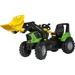 rolly toys® Trettraktor »rollyFarmtrac Premium II Deutz 8280 TTV«, mit Frontlader, BxTxH: 150x54x75 cm rolly toys® grün