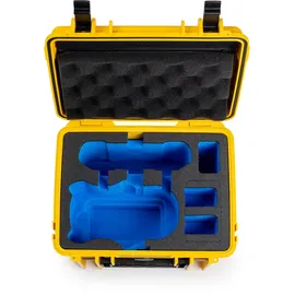 B&W International Transportkoffer gelb für DJI Mini 5 Pro / Lito 1 / Lito X1