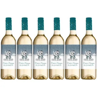 Hans Baer - Müller-Thurgau Glühwein aus deutschem Weißwein (6x 0,75L)