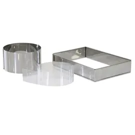 Testrut Tortenring, ES, 8 cm, Stufenlos verstell