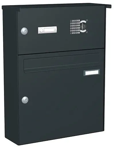 Knobloch Express Box Aufputz Briefkastenanlage mit Videomodul (Größe: 3-Teilig)