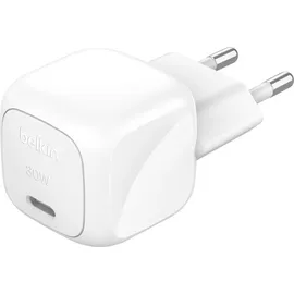 Belkin BoostCharge kompaktes Ladegerät, PD, und PPS inkl.lightning Kabel Weiß