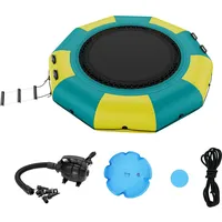 Vevor Aufblasbarer Wassertrampolin mit Leiter, wasserdichte, Abriebfeste, Wassertrampoline 3,05